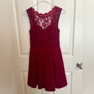 Francesca- Red Formal Dress - XS